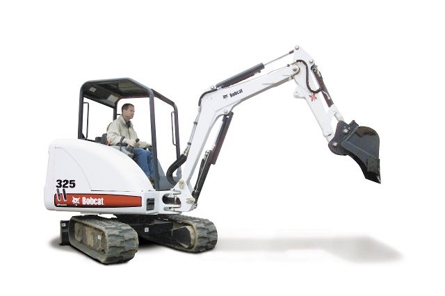 miniescavadeira bobcat